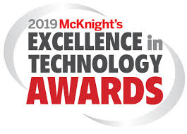 Mcknights excellence in tech award logo